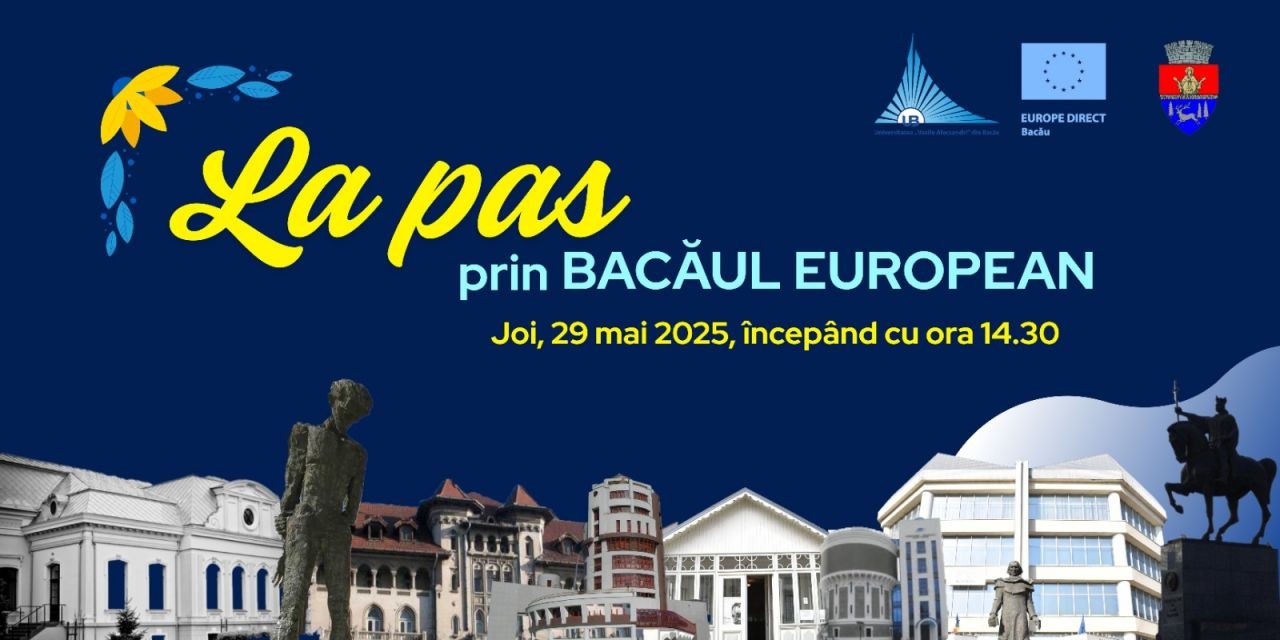 La pas prin Bacăul european: „Pe urmele poetului”